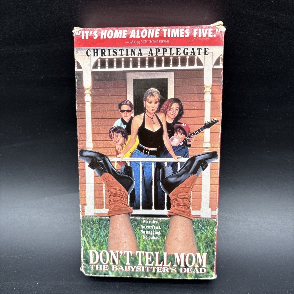 Don't Tell Mom‎ the Babysitter's Dead (VHS, 1992)